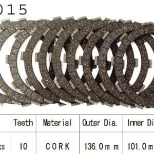 Kit Disques d'Embrayage Garnis Vfr750 R / 1988-2001