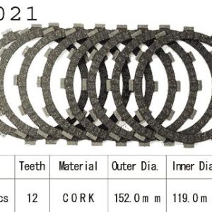 Kit Disques d'Embrayage Garnis Rvf750 Rr / 1994-2019