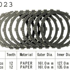 Kit Disques d'Embrayage Garnis Cbr1100 Xx / 1997-1998