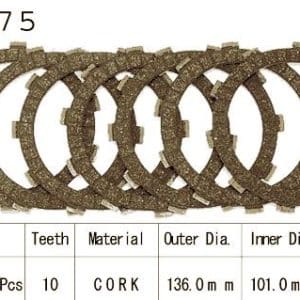 Kit Disques d'Embrayage Garnis Cbr600 F / 1986-2012