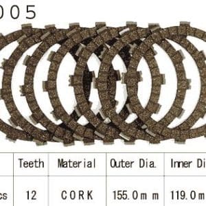 Kit Disques d'Embrayage Garnis 1988-2023