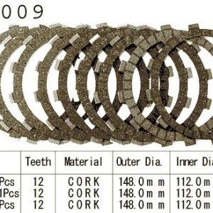 Kit Disques d'Embrayage Garnis Fzr 1000 / 1989-1991