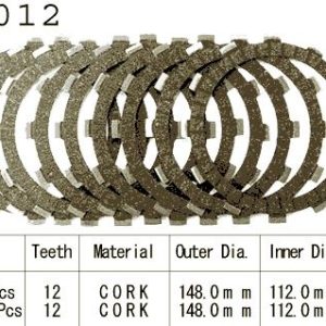 Kit Disques d'Embrayage Garnis Fzr 1000 Exup / 1992-2001