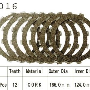 Kit Disques d'Embrayage Garnis Yzf 1000 R1 1977-1998