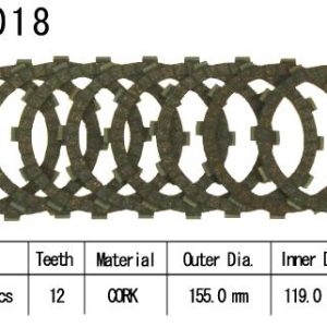 Kit Disques d'Embrayage Garnis Cross Yz 426 F An / 2000-2014