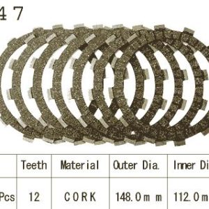 Kit Disques d'Embrayage Garnis Xs 850 / 1980-1988