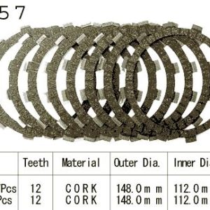 Kit Disques d'Embrayage Garnis Xt 550 / 1982-1983