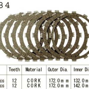 Kit Disques d'Embrayage Garnis 1200 V-Max / 1984-2016