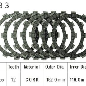 Kit Disques d'Embrayage Garnis Gs 500 E / 1980-2007