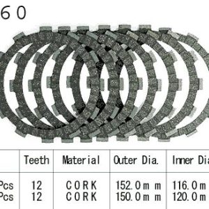 Kit Disques d'Embrayage Garnis Sv 650 S/N / 1985-2017
