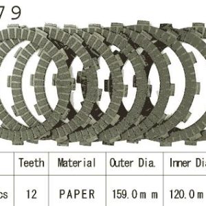 Kit Disques d'Embrayage Garnis Dr 650 Se / 1988-2003