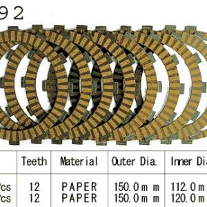 Kit Disques d'Embrayage Garnis Tl 1000 R/S / 1998-2000