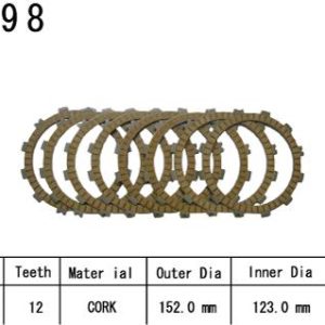 Kit Disques d'Embrayage Garnis Rm 250 / 2003-2023