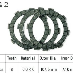 Kit Disques d'Embrayage Garnis Ar/Ae 50 1981-1998
