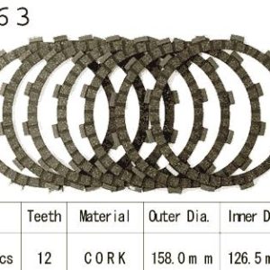 Kit Disques d'Embrayage Garnis Zx-6r Ninja / 1979-2023