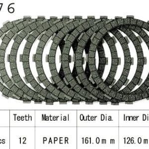 Kit Disques d'Embrayage Garnis Zx-11 Ninja / 1990-2005