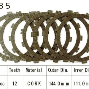 Kit Disques d'Embrayage Garnis Cross Kx125 K1/K2/K3 / 1994-1997