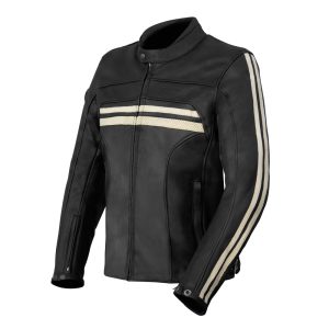 Blouson Cuir Vintage ENFIELD Homme - Noir - Taille 2XL