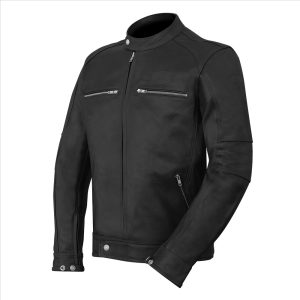 Blouson Cuir Homme VINTAGE - Noir - Taille M