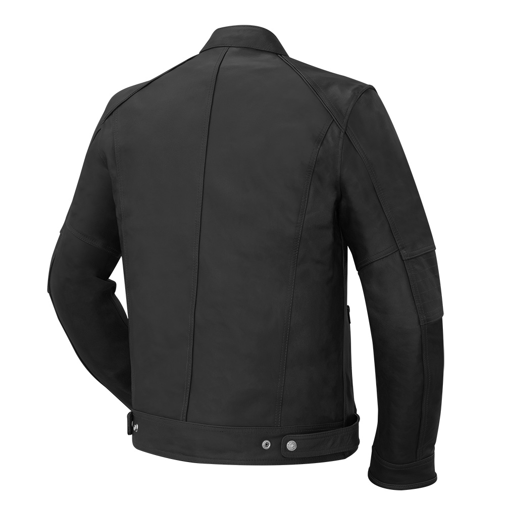Blouson Cuir Homme VINTAGE - Noir - Taille 2XL – Image 2
