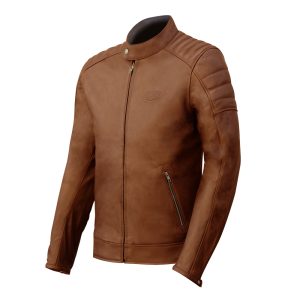 Blouson Cuir Homme GT TROPHY - Taille C 4XL - Cognac