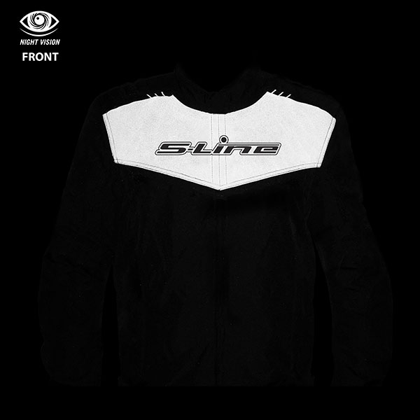 Blouson All Seasons EVO M Noir / Jaune Fluo – Image 3