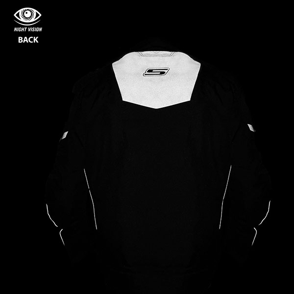 Blouson All Seasons EVO L Noir / Jaune Fluo – Image 4