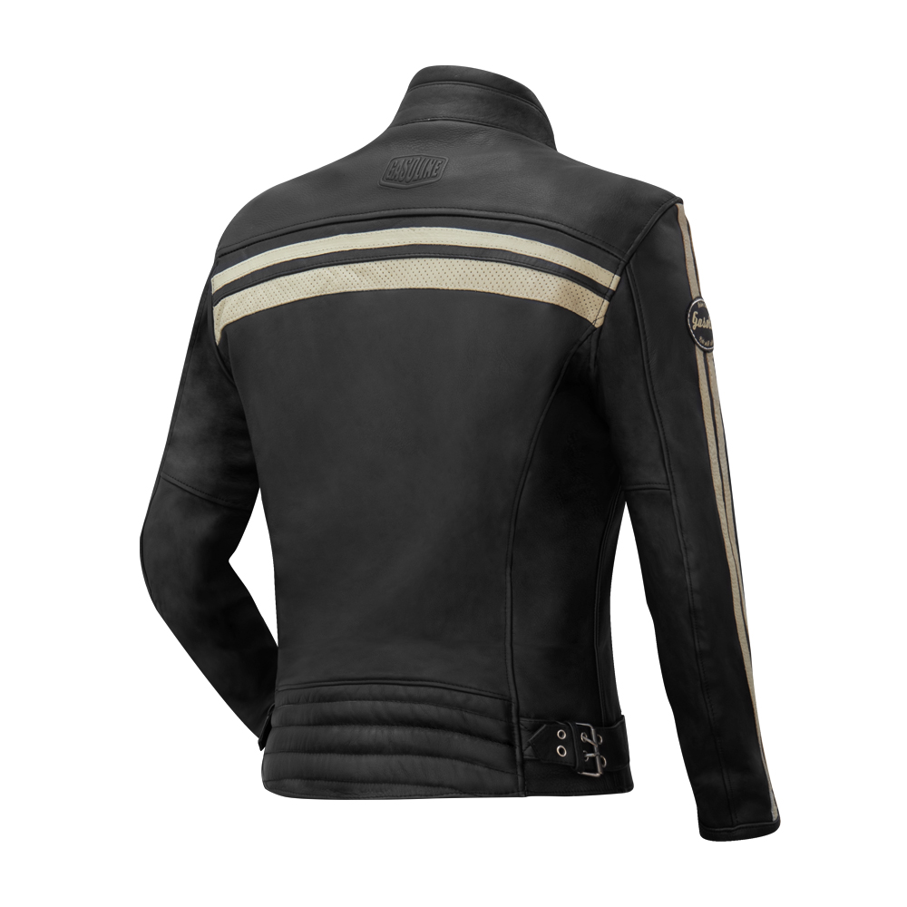 Blouson Cuir Vintage ENFIELD Lady - Noir - Taille S – Image 2