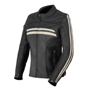 Blouson Cuir Vintage ENFIELD Lady - Noir - Taille L