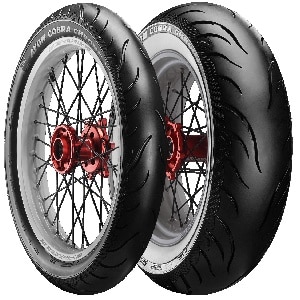 Pneu 130/90 B 16 74H RF TL COBRA CHROME WW - Arrière