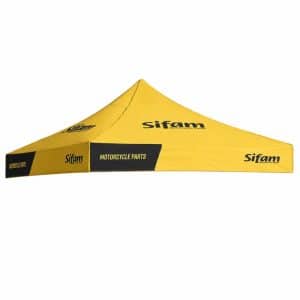 Toit Tente Jaune 3M X 3M