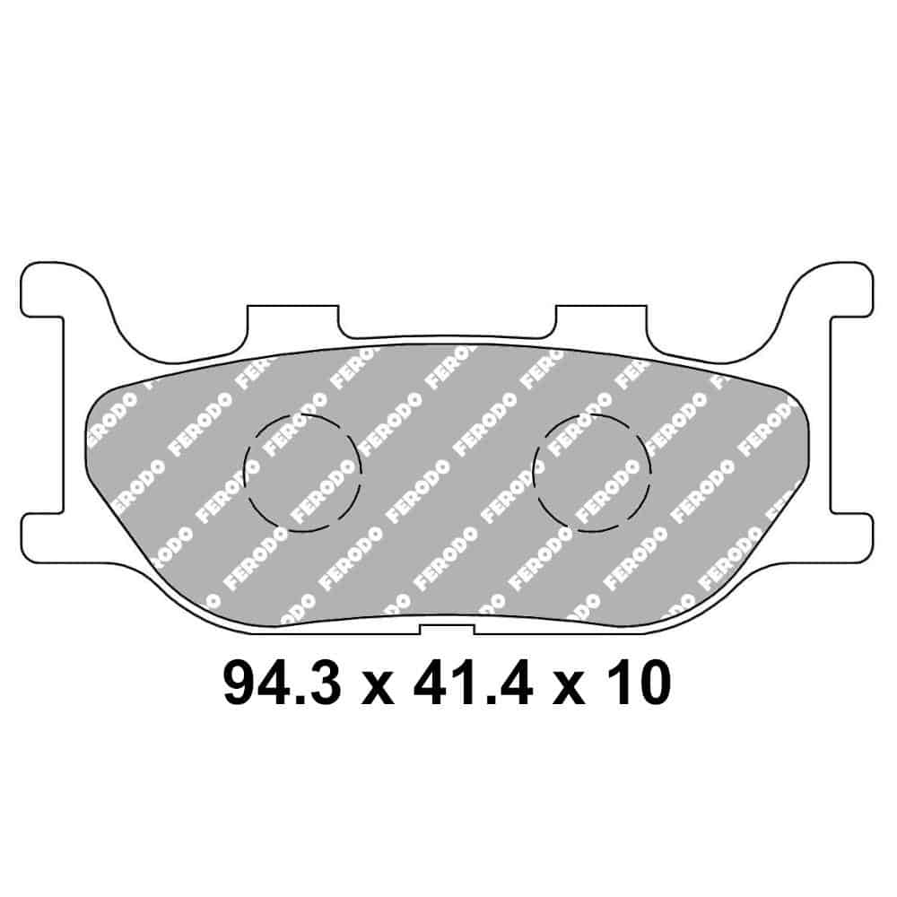 Plaquette de frein Métal Fritté Sinter Grip Road - R90