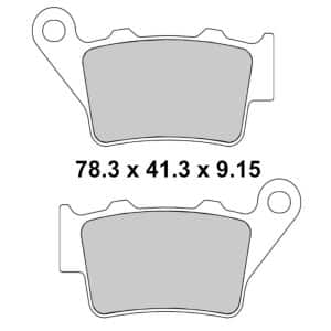 Plaquette de frein Semi-Métal Platinum + Route - R90 2021-2026