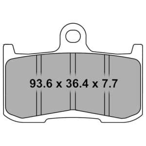 Plaquette de frein Métal Fritté Sinter Grip Road - R90 2002-2025