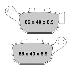 Plaquette de frein Métal Fritté Sinter Grip Road - R90