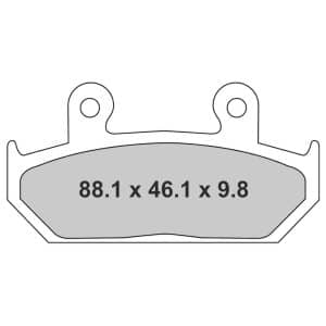 Plaquette de frein Métal Fritté Sinter Grip Road - R90 1988-2003