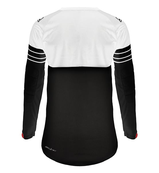 Maillot Cross 100% Mesh - Noir/Blanc - Taille M – Image 2