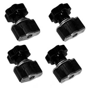 Kit de 4 fixations rapide pour coffre Goes, Segway et Cf moto.