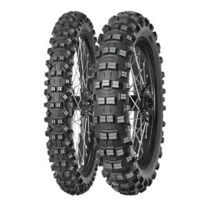 Pneu 140/80 - 18 70R TT TERRA FORCE-EF Super Fast (Yellow/Purple) - Arrière