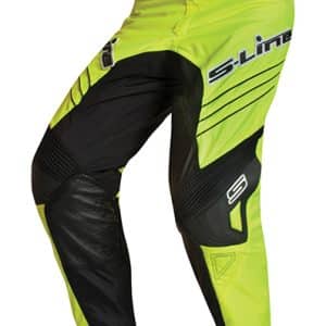 Pantalon Cross Textile - Jaune Fluo/Noir - Taille 44 (36 US)