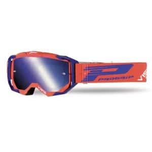 Masque Cross Progrip Vista 3303 Rouge Bleu écran Irridium