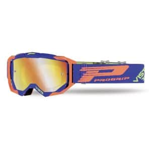 Masque Cross Progrip Vista 3303 Bleu Orange écran Irridium