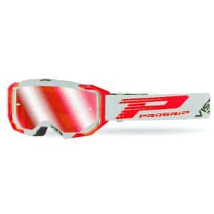 Masque Cross Progrip Vista 3303 Rouge Gris écran Irridium