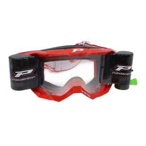 Masque Cross Progrip 3303 Vista Roll Off XXL Rouge