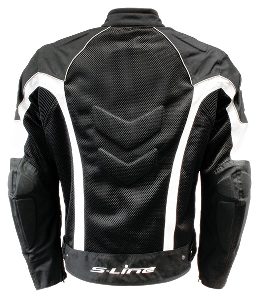 Blouson Eté SUMMER Ventilé - Noir/Blanc Taille 2XL – Image 2
