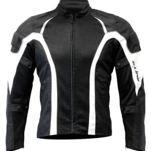 Blouson Eté SUMMER Lady Ventillé - Noir/Blanc - Taille XS