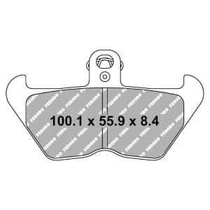 Plaquette de frein Métal Fritté Sinter Grip Road - R90