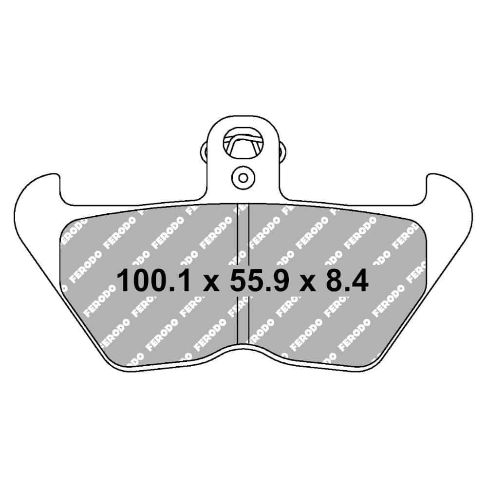 Plaquette de frein Métal Fritté Sinter Grip Road - R90