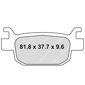 Plaquette Ferodo Métal Fritté Sinter Grip Maxi Scooter
