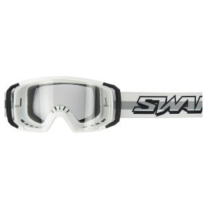 Masque Cross SWAPS SCRUB V2 - GRIS / BLANC ECRAN TRANSPARENT